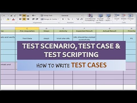 04: How to write Test Scenarios,Test Cases and Test case scripting - with example