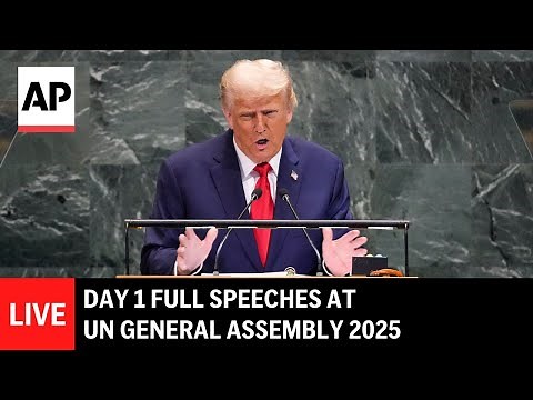 LIVE: Speeches by Trump and other world leaders at UN General Assembly 2025