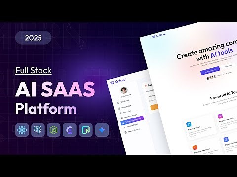 Build and Deploy a Full Stack AI SaaS App using React js | Complete PERN Stack Project