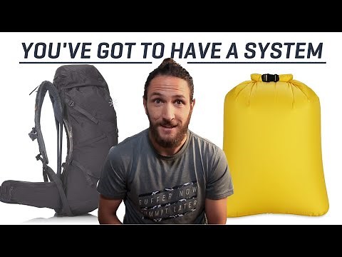 How I Pack a Backpack for Hiking (with a PACK LINER)