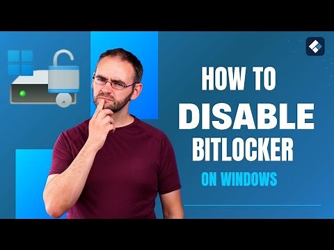 How to Disable BitLocker on Windows