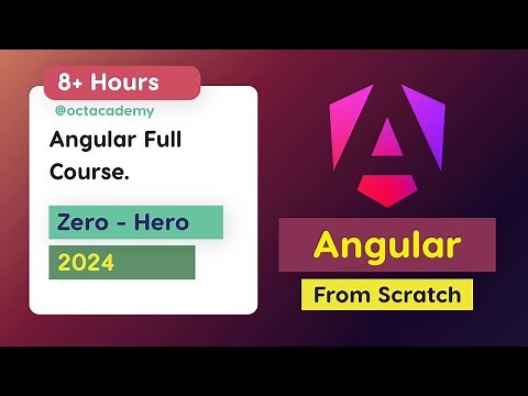 Angular Full Course - Complete Zero to Hero Angular full Tutorial
