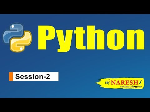 Python Online Training Session: 2 | Python Tutorials | Python Online Course