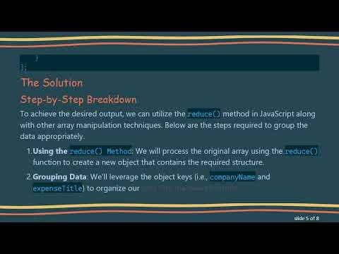 How to Group Two-Dimensional Arrays and Convert Them into Objects with Key Names in JavaScript