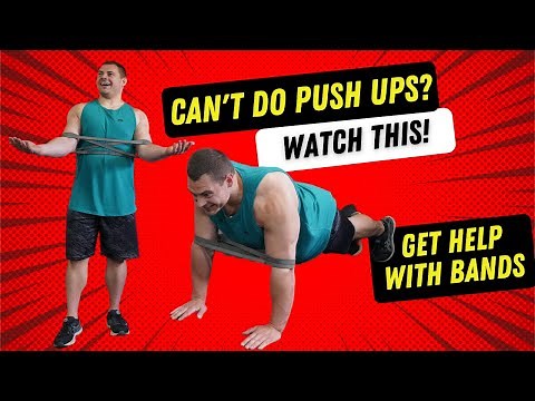 Band Assisted Push Up | Push Ups for Beginners