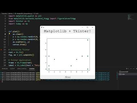 Embedding a Matplotlib Graph into a Tkinter application