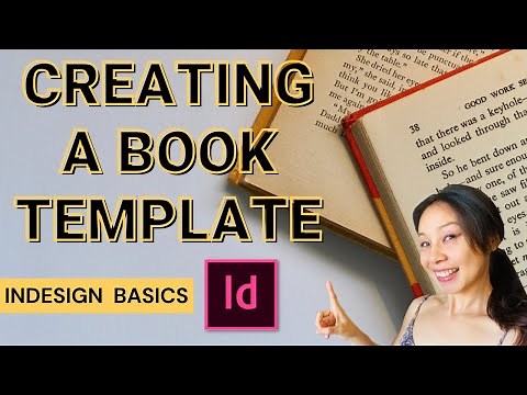 How To Create a BOOK TEMPLATE | Adobe Indesign Basics | Beginners Tutorial