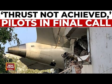 Air India Flight 171 Crash: Final Cockpit Transmission Reveals Chilling Details | India Today