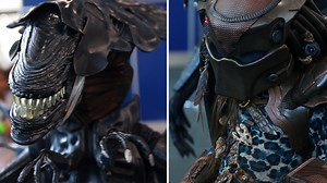 Kids cosplay as menacing monsters from 'Alien' and 'Predator' movies at Comic-Con 2016