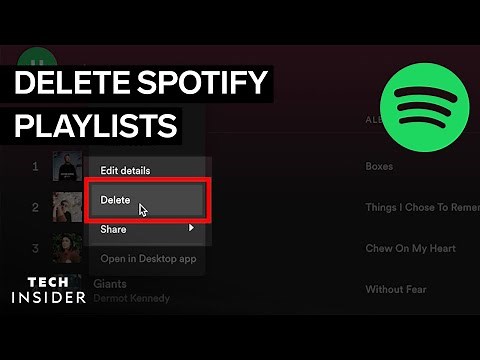 How To Delete A Playlist On Spotify