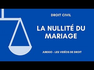 Nullity of marriage - Cases of nullity (1)