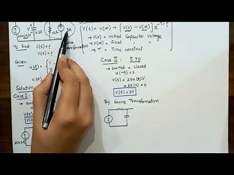 How to find step response of RC Circuit | First Order Circuits # 5