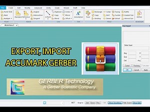 #gerber How to zip File export, import Gerber Accumark/ Gerber pattern design