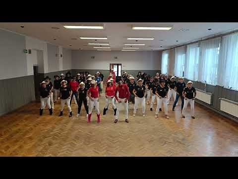 One Step Forward Line Dance Demo Beginner (Music) Taniec Liniowy