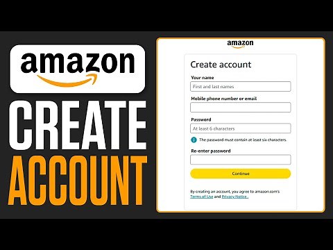 How To Create An Amazon Account (2026) | Step by Step