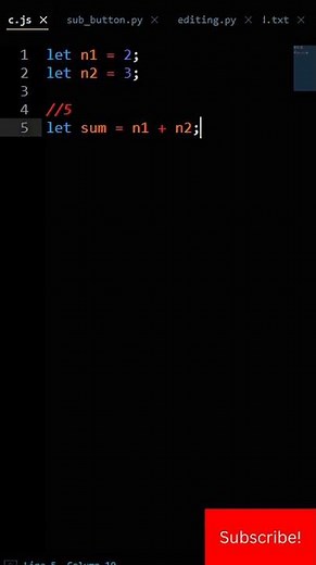 JavaScript Add Two Numbers