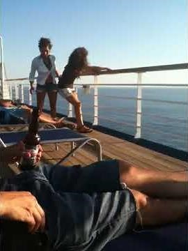 Drunk Girls Dancing on Carnival Cruise Ship