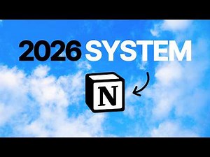 The Simplest Notion Template for 2026 (Free)