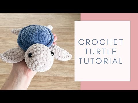 Easy Crochet Turtle (TikTok) Tutorial | Free Amigurumi Animal Pattern for Beginners