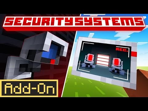 BEST Security Camera Addon For Minecraft Bedrock 1.21! - Tutorial