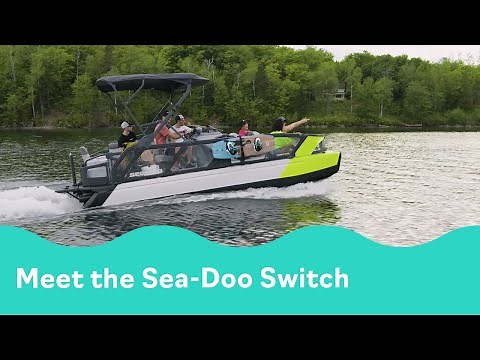 Meet the fully configurable Sea-Doo Switch Pontoons