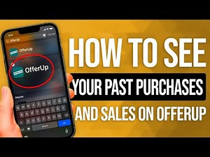 How To See Your Past Purchases And Sales On OfferUp: EASY Guide!