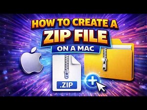 How To Create a Zip File on Mac (Step-By-Step)