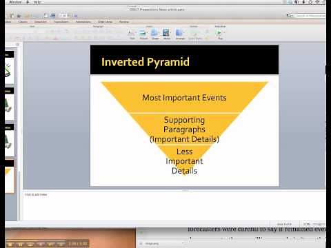 How to Write a Newspaper Article
