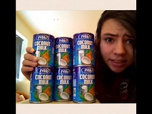 Coconut Milk Challenge!! *Vomit Alert*