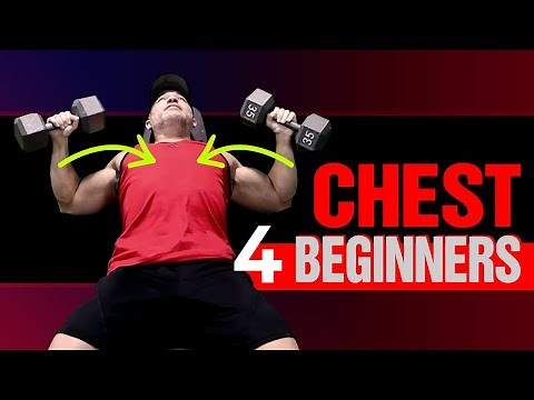 BEST Chest Workout With Dumbbells For Beginners (Only 3 Exercises!)