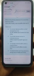 What is the primary purpose of a Local Area Network (LAN)?... | Filo