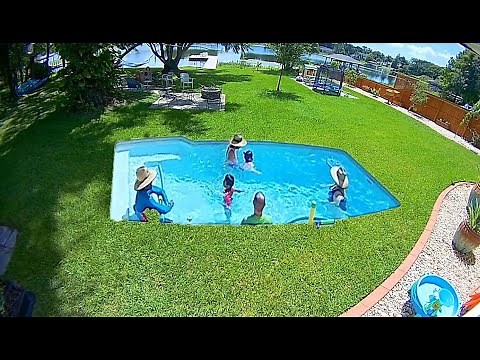Fiberglass Pool Install (2min Timelapse)