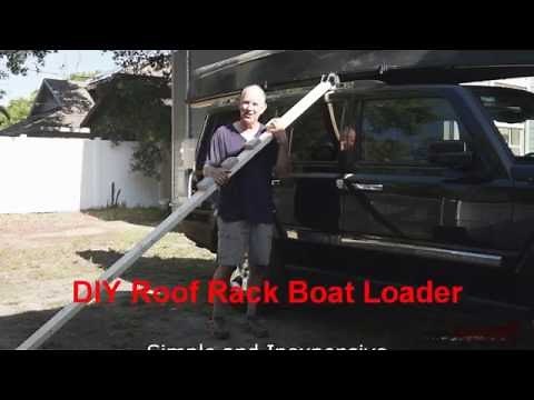 DIY Roof Rack Boat Loader