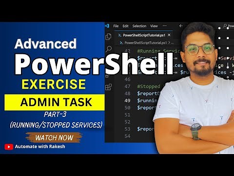 How to Get Running and Stopped Services Using PowerShell | PowerShell Admin Tasks