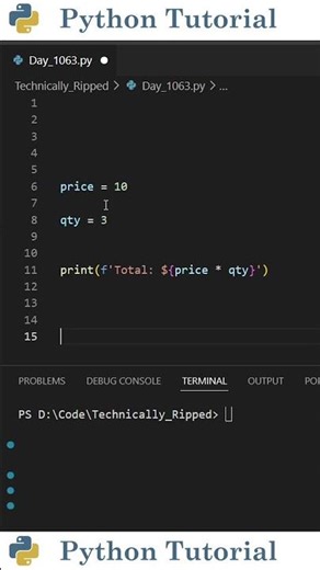 Running Expressions Inside F-Strings | Python Tutorial