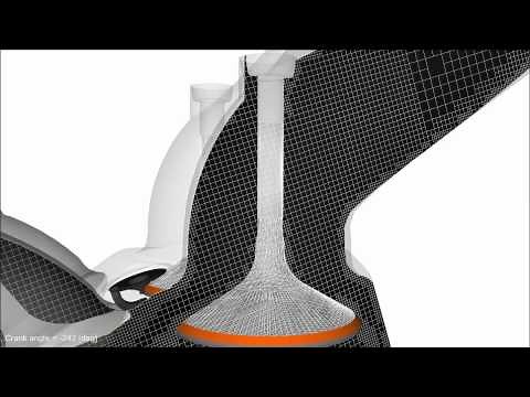 Internal Combustion Engine Simulation with CONVERGE CFD