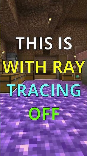 RAY TRACING ON VS OFF! | Minecraft Survival Mode!