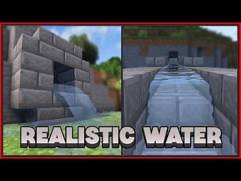 Realistic Water In Minecraft Just Got Even Better.. | Physics Mod Pro - Water V2