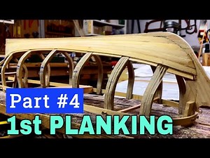 How to Build Ship Model Part 4 || Planking