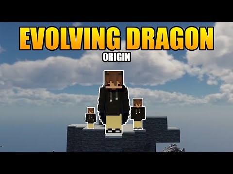 Minecraft Origins Mod: Custom Evolving Dragon Origin Datapack!