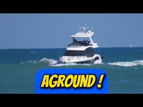GROUNDED AT JUPITER INLET IN 4K