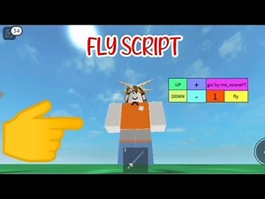 ROBLOX FE FLY SCRIPT using FLUXUS EXECUTOR played at Fencing game - script link on comments