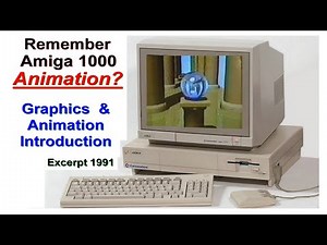 Commodore AMIGA Computer Animation, Graphics, Multimedia, 1985 1991 home computing, Motorola 68000