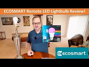 ECOSMART Remote Color Changing LED Light Bulb #lightbulb #ecosmart #led