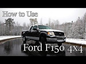 How to Use Ford F150 4-Wheel Drive (4x4)