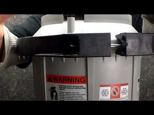 Hayward EC40 Filter Body Clamp Installation Close Up