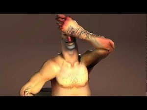 centaur. Modeling and animation