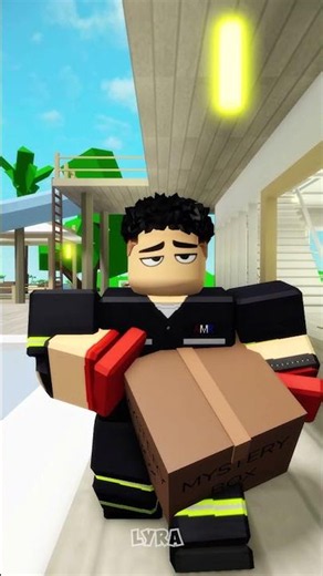 I SHIPPED MYSELF TO PRANK MY FRIEND THEN... 📦😂 | LOW CORTISOL... #robloxshorts