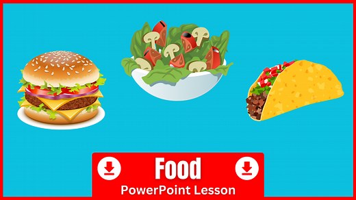 ESL Food PowerPoint Lesson – Teach Vocabulary And Likes And Dislikes | Games4esl