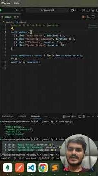 Map vs Filter vs Find — JavaScript Array Methods Explained Simply #javascript #coding #programming